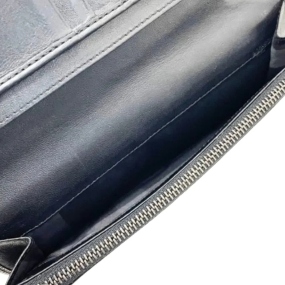 Burberry Vintage Continental Long Bifold Wallet
